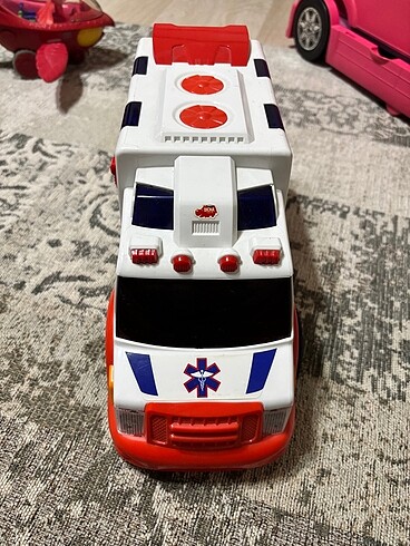 Beden Işıklı Sesli oyuncak Ambulans