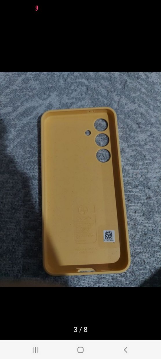 Samsung Galaxy S24 Sarı Silikon Kılıf - Görsel 3