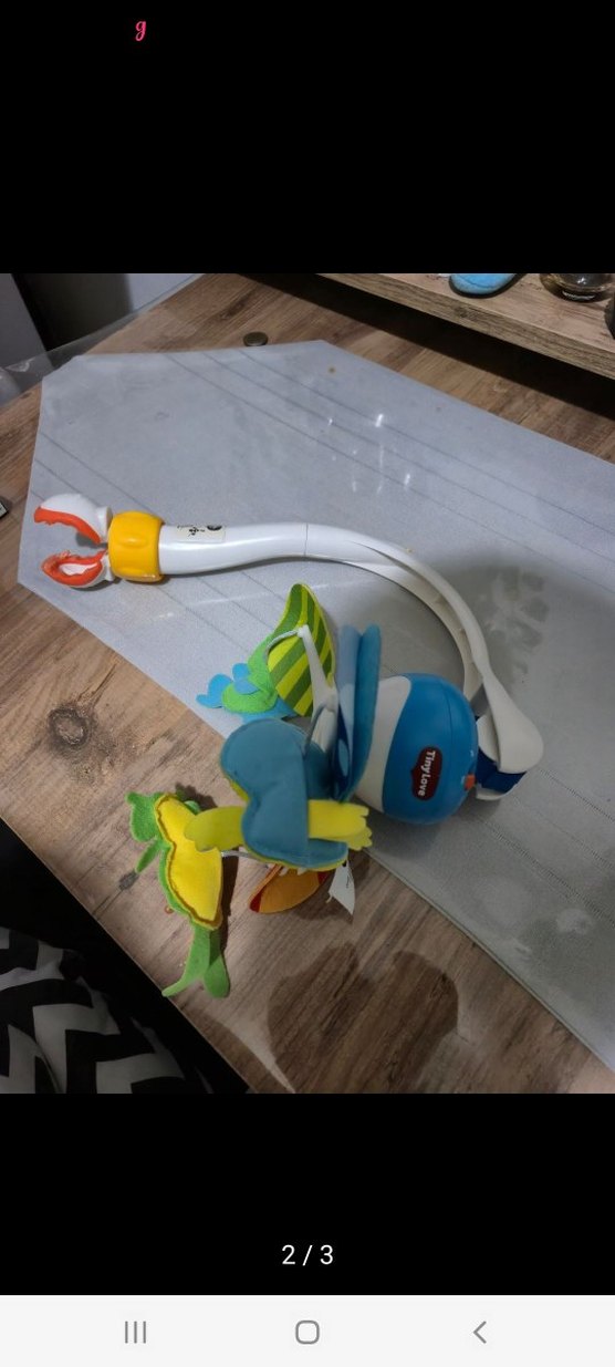 Renkli Müzikli Bebek Dönence - Görsel 2