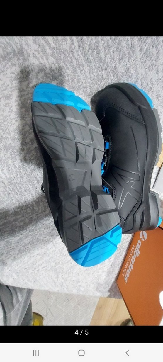 Albatros Taraval Low Siyah Mavi İş Ayakkabısı - Görsel 4