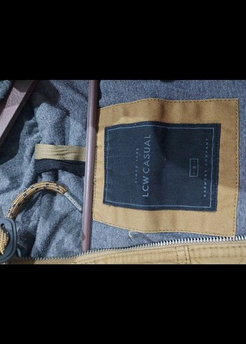 Düğmeli Kahverengi Erkek Mont - Görsel 3