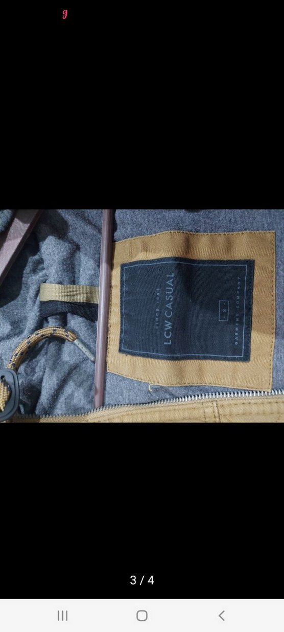 Düğmeli Kahverengi Erkek Mont - Görsel 3