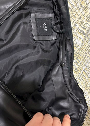 Colins Erkek Deri Ceket - Görsel 3