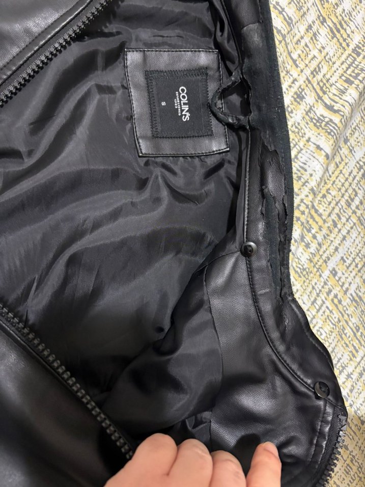 Colins Erkek Deri Ceket - Görsel 3