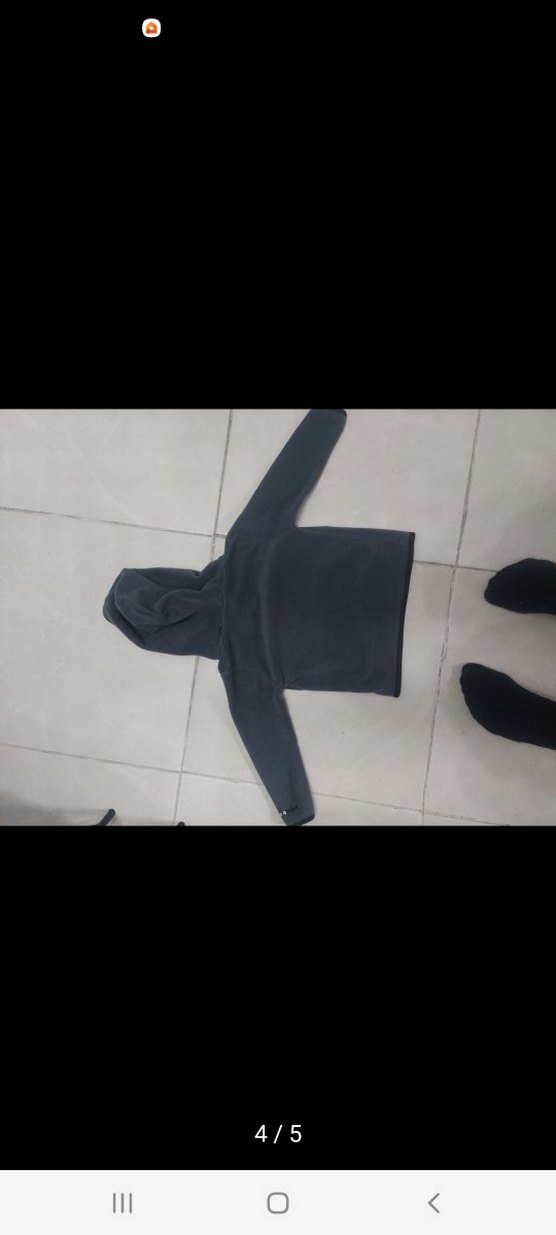 Beşiktaş Lisanslı Kapşonlu Gri Sweatshirt - Görsel 4