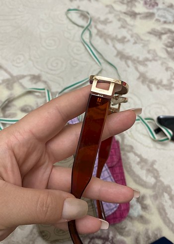 Prada Kahverengi Kürklü Parisli Güneş Gözlüğü