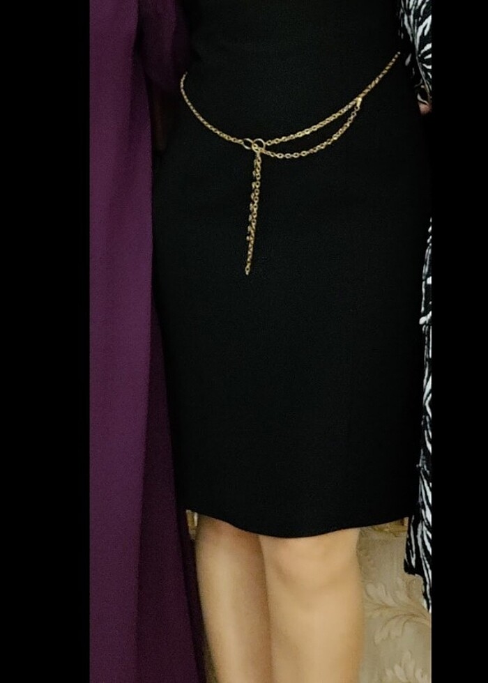 Siyah Elbise - Görsel 2