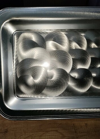 Gümüş sunum tepsisi - Görsel 6