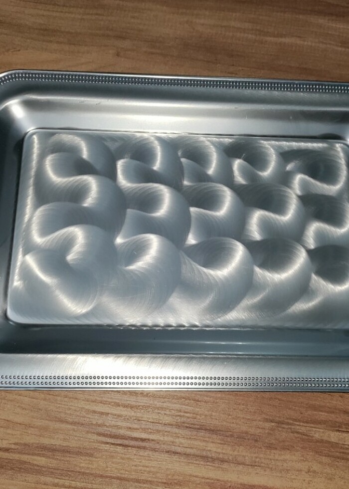 Gümüş sunum tepsisi - Görsel 5