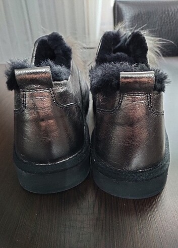 Tüylü bronz Ayakkabı - Görsel 3