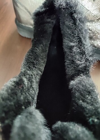 Tüylü bronz Ayakkabı - Görsel 5