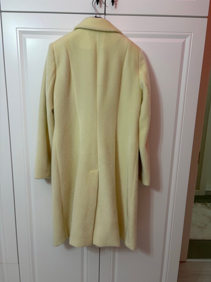 Krem Renk Uzun Kışlık Kaban - Görsel 2