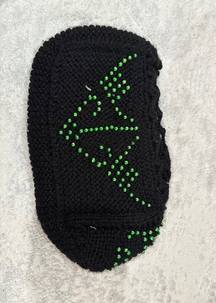 Boncuklu patik - Görsel 4