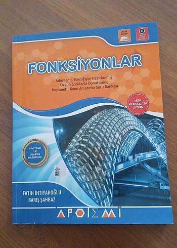 APOTEMI YAYINLARI Fonksiyonlar Konu Anlatımlı Soru Bankası