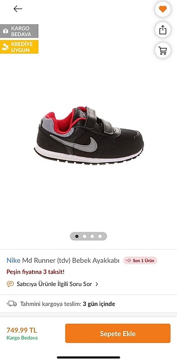 18 Beden çeşitli Renk Nike spor ayakkabı