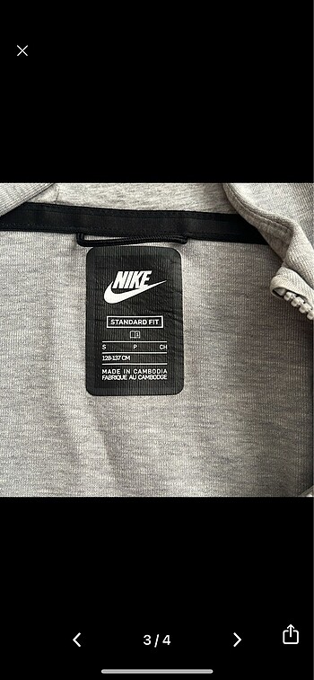 s Beden Nike tech hırka