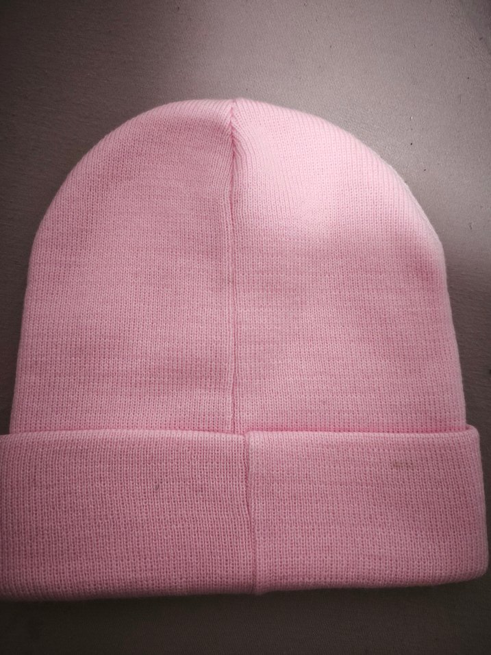 Pembe Kadın Örgü Bere - Görsel 2