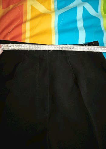 Kadın Siyah Kumaş Pantolon - Görsel 3