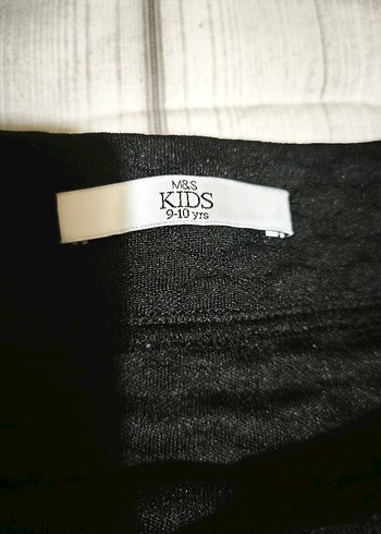 Siyah Fermuarlı kız çocuk Mini Etek - Görsel 6