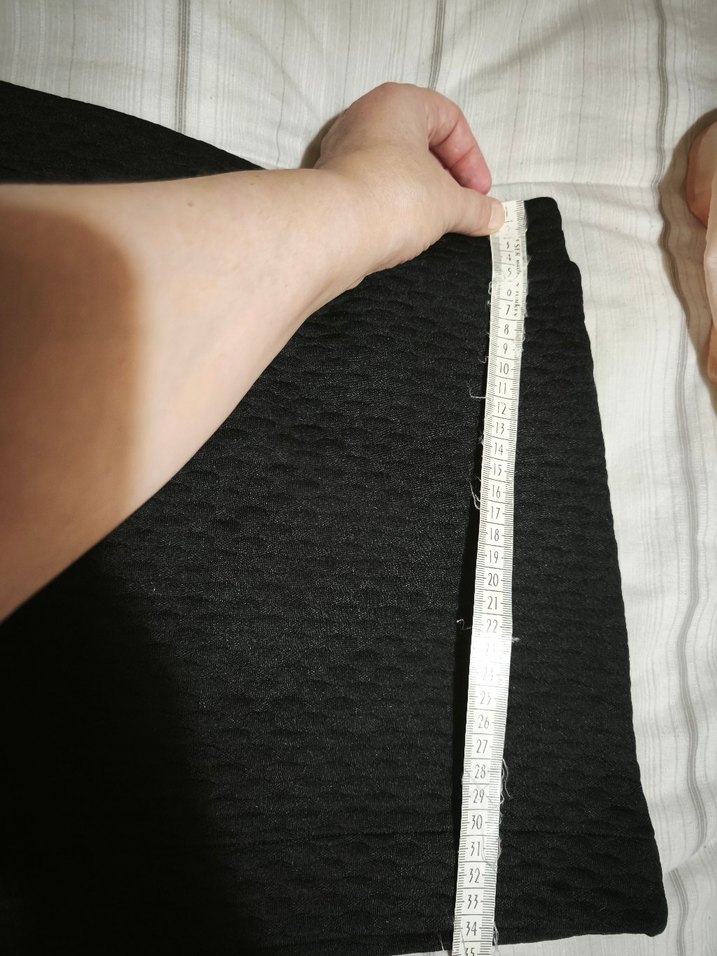 Siyah Fermuarlı kız çocuk Mini Etek - Görsel 4