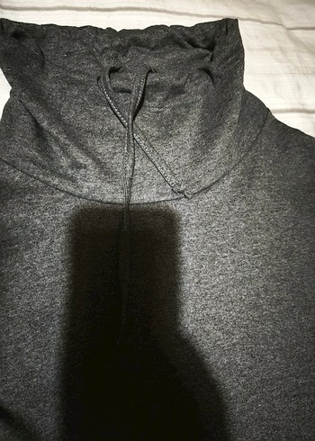 Gri Uzun Kollu Tunik - Görsel 4