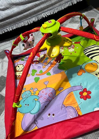Sesli müzikli Renkli Bebek Oyun Matı - Görsel 2
