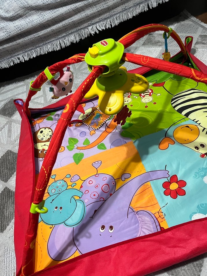 Sesli müzikli Renkli Bebek Oyun Matı - Görsel 2