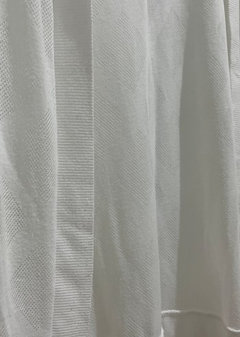 Beyaz V Yakalı Uzun Kollu Kadın Hırka - Görsel 2