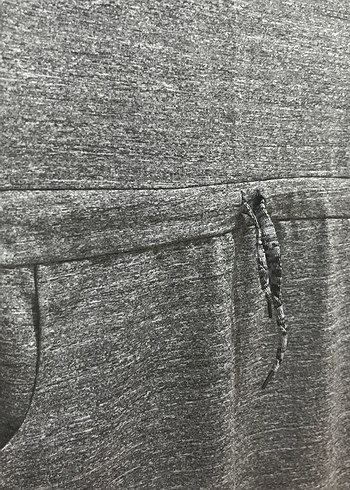 Gri Kolsuz Midi Günlük Elbise - Görsel 2