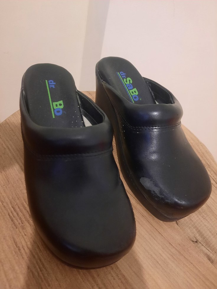 Siyah Platform Topuklu Kadın Terlik - Görsel 2