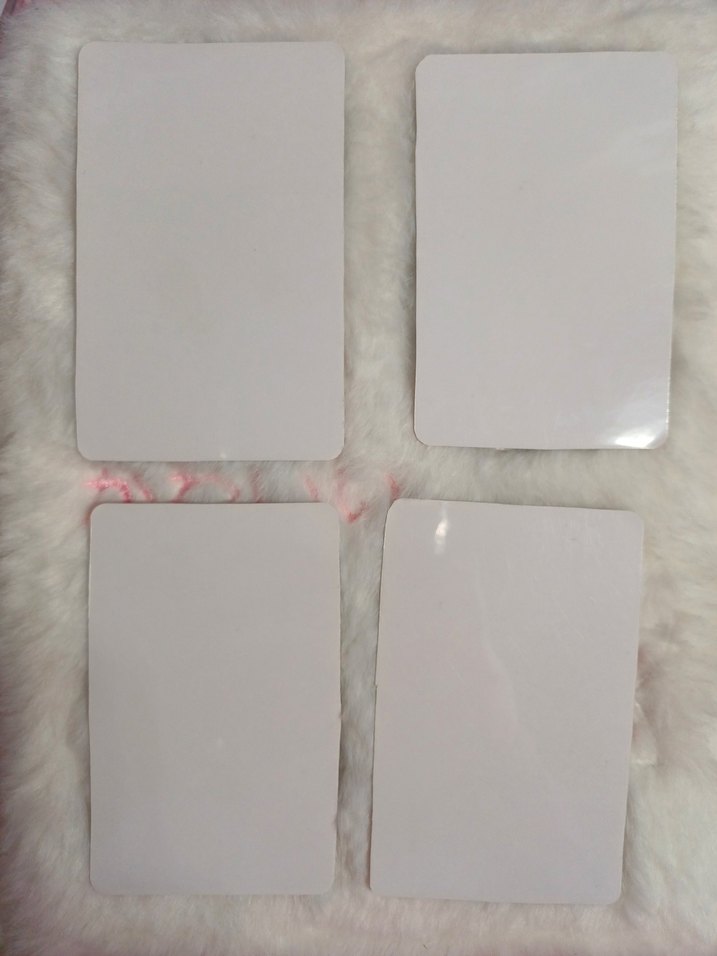 Le sserafim pvcli fanmade photocard - Görsel 2