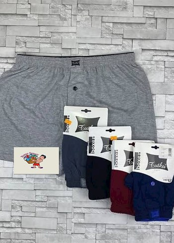 l Beden beyaz Renk 6 ADET TUTKU ERKEK ATLET VEYA BOXER MODELİ