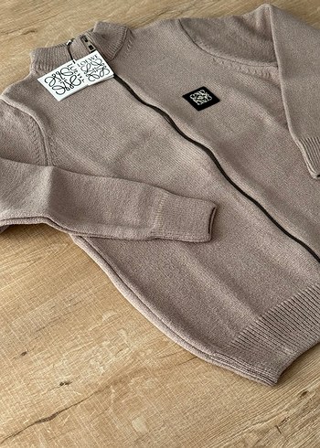 Gri Erkek Çocuk Triko Sweatshirt - Görsel 3