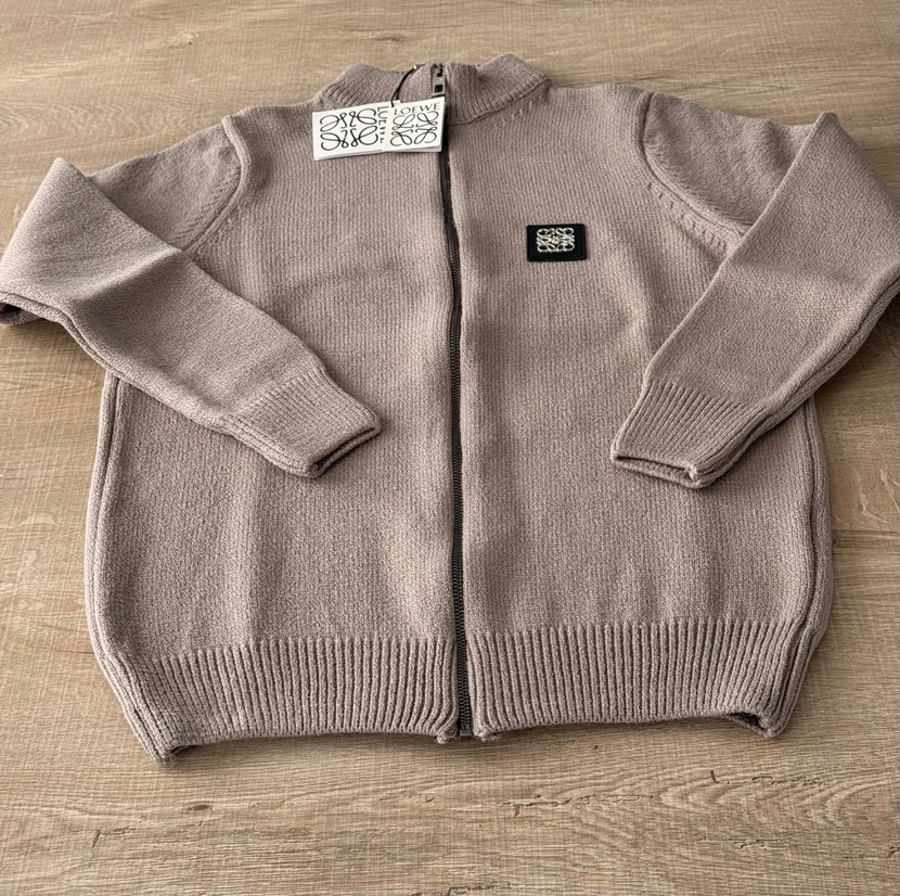 Gri Erkek Çocuk Triko Sweatshirt - Görsel 2