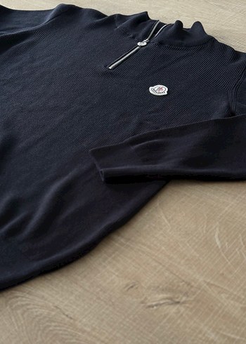 Moncler Siyah Erkek Triko Sweatshirt - Görsel 2