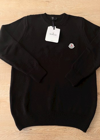 Moncler Siyah Triko Erkek Kazak - Görsel 4