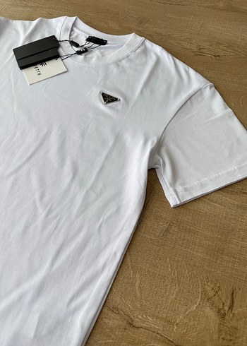 Beyaz Erkek Kısa Kollu Tişört - Görsel 6