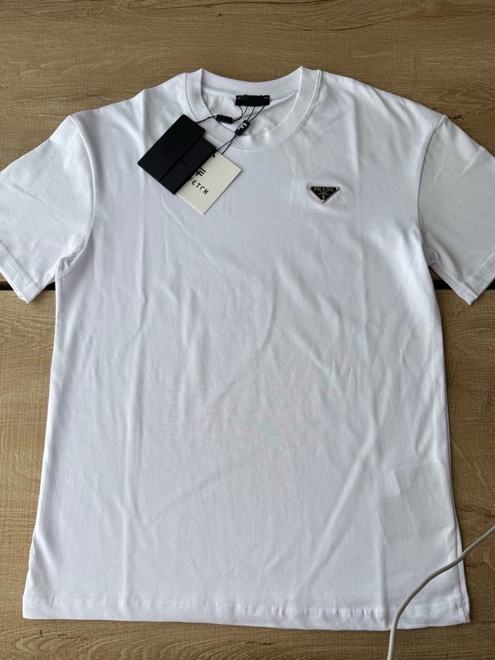 Beyaz Erkek Kısa Kollu Tişört - Görsel 4