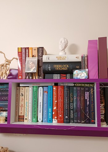 mor beyaz raf - Görsel 3