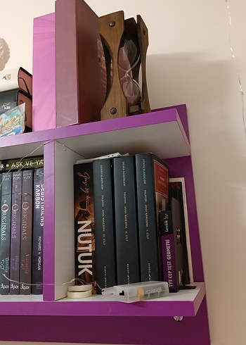 mor beyaz raf - Görsel 2