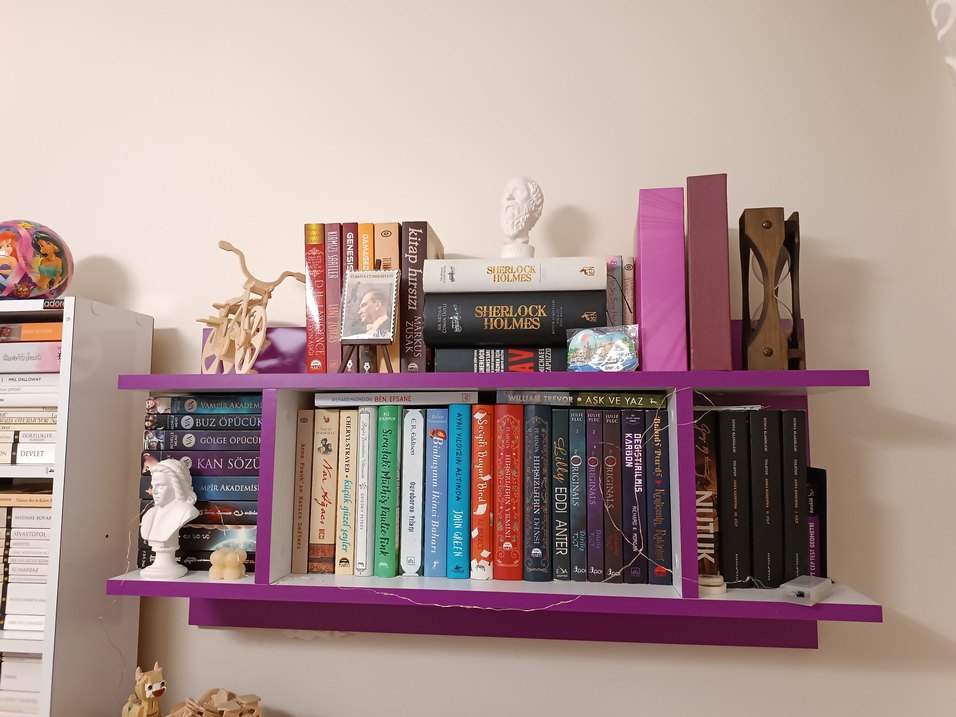 mor beyaz raf - Görsel 3