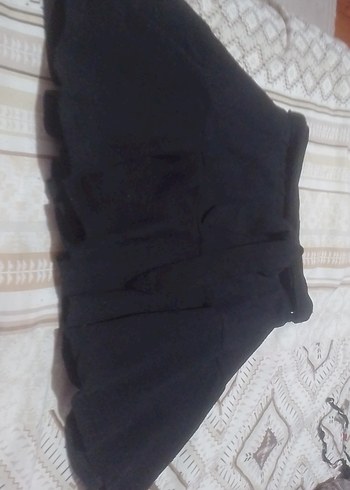 Çizgili, Pilili Midi Elbise - Görsel 4