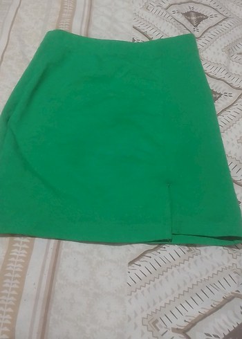 Çizgili, Pilili Midi Elbise - Görsel 12