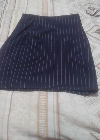 Çizgili, Pilili Midi Elbise - Görsel 5