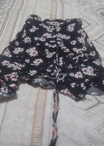 Çizgili, Pilili Midi Elbise - Görsel 7