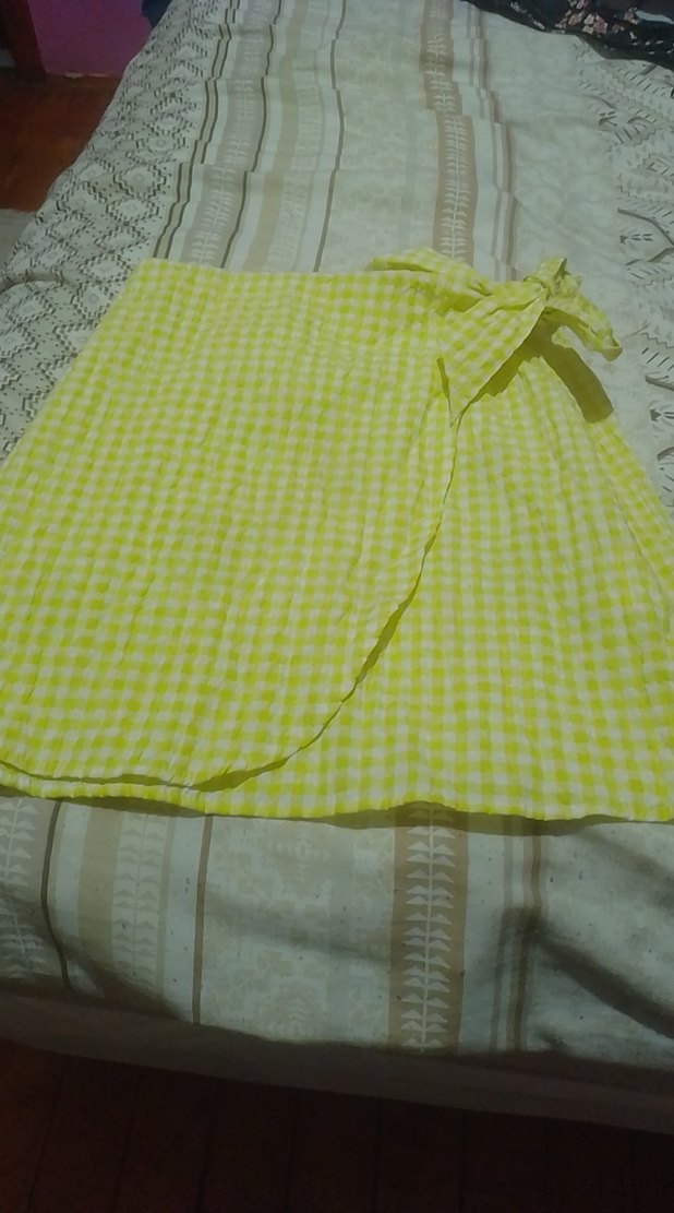 Çizgili, Pilili Midi Elbise - Görsel 3