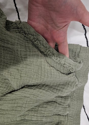 Vintage Bohem Yeşil Etek - Görsel 3