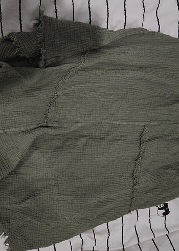 Vintage Bohem Yeşil Etek - Görsel 2