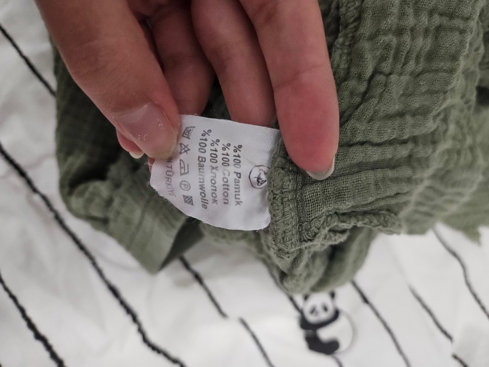 Vintage Bohem Yeşil Etek - Görsel 4