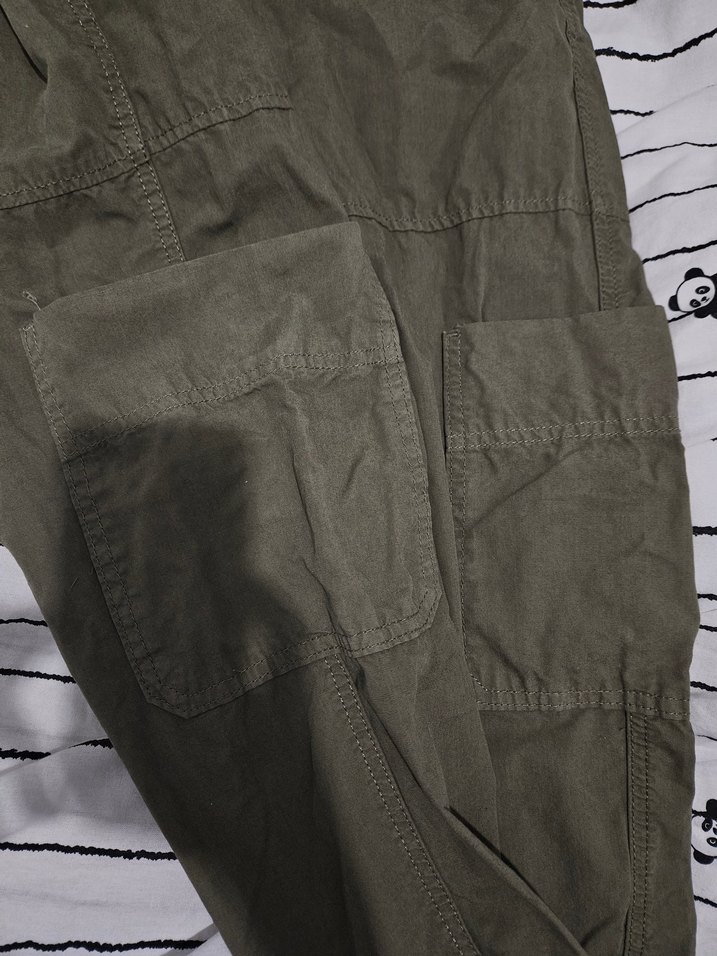 Koton Yeşil Kargo Pantolon - Görsel 3